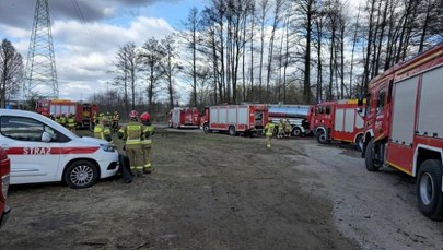 Groźny pożar w Bydgoszczy. Płonie kilkadziesiąt butli z gazem technicznym