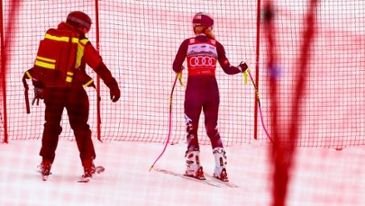 Groźny upadek Lindsey Vonn tuż przed igrzyskami olimpijskimi