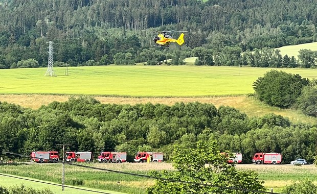 Groźny wypadek autokaru na Dolnym Śląsku. 21 osób rannych