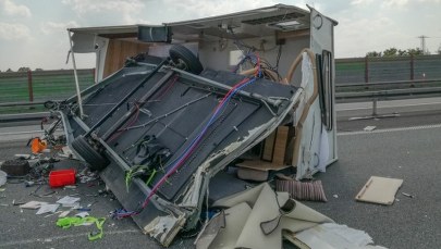 Groźny wypadek na A4. Ranne są dwie osoby