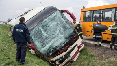 Groźny wypadek na autostradzie A4
