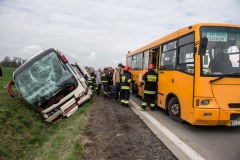 Groźny wypadek na autostradzie A4