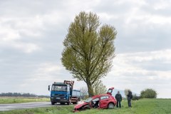 Groźny wypadek na DK35. W zderzeniu 4 samochodów rannych zostało 9 osób