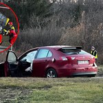 Groźny wypadek na Dolnym Śląsku. Lądował śmigłowiec LPR
