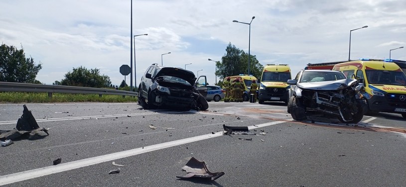 Groźny wypadek na Dolnym Śląsku. Lądowały dwa śmigłowce LPR