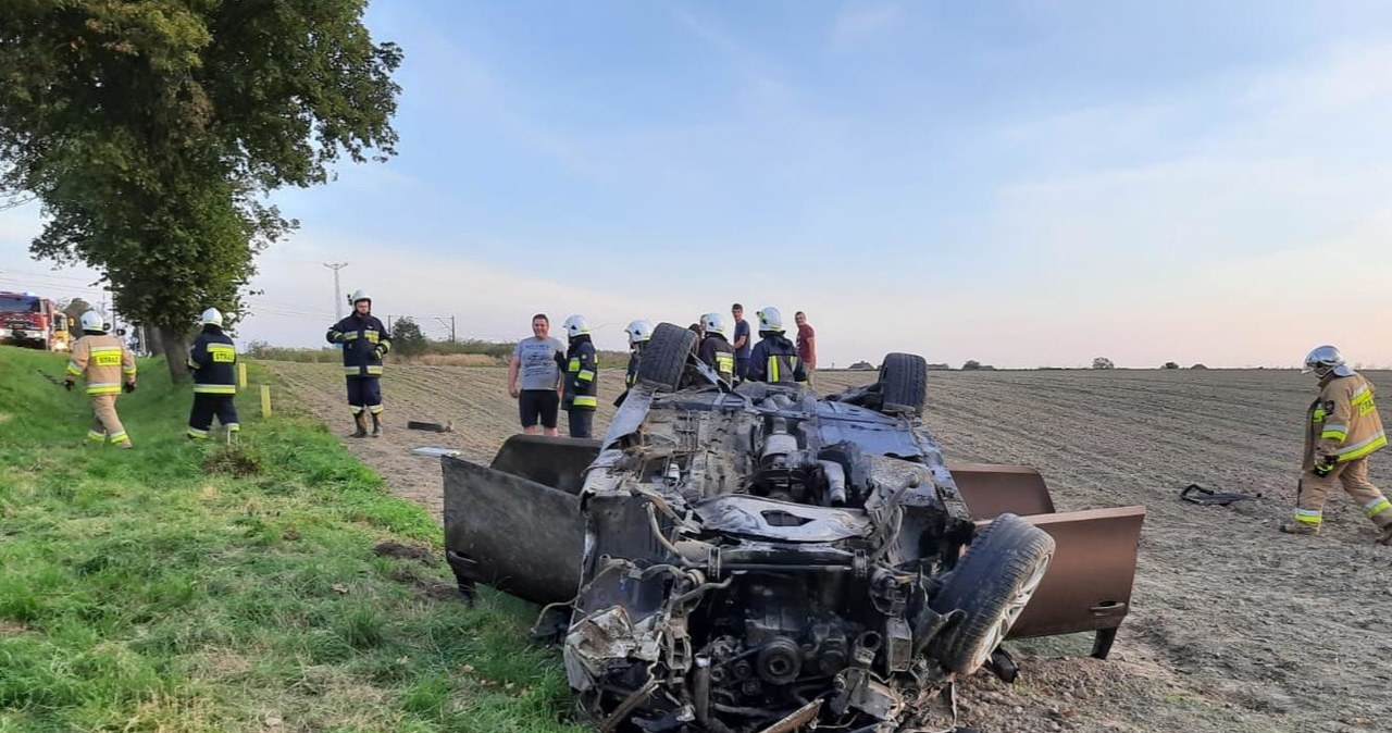 Groźny wypadek na Opolszczyźnie. Ranne 2 osoby