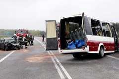 Groźny wypadek na S1 w Śląskiem