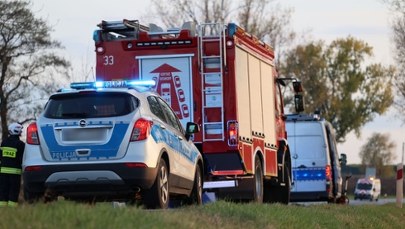 Groźny wypadek niedaleko granicy z Niemcami. Trzy osoby ranne
