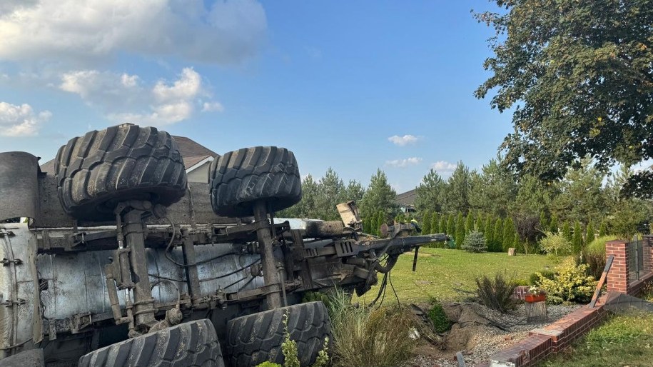 Groźny wypadek w Balczewie /KPP Inowrocław /Policja