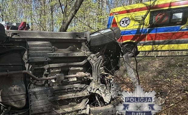 Groźny wypadek w Bytomiu. Kobieta trafiła do szpitala