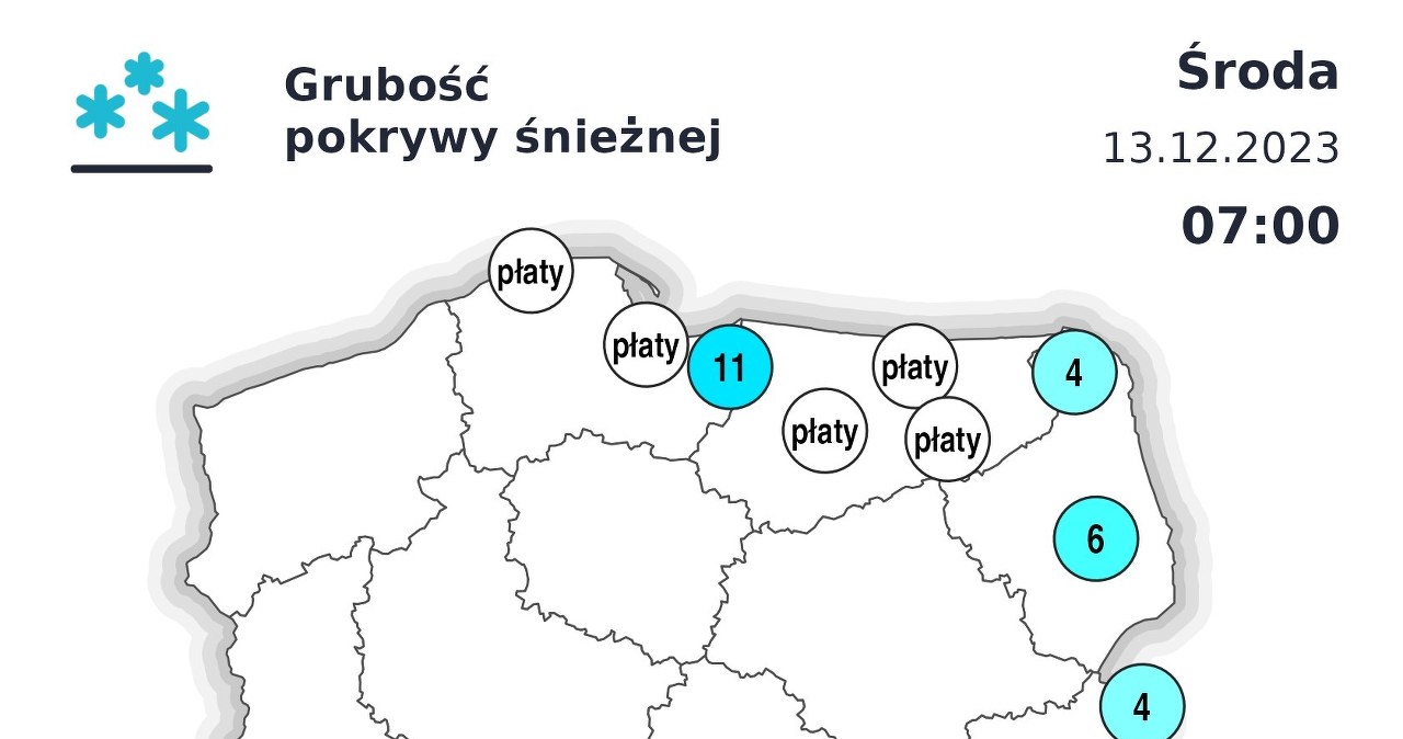 Grubość pokrywy śnieżnej na śnieżce w środę rano wyniosła 110 cm. Z kolei w Tatrach, na Kasprowym Wierchu sięga 78 cm /IMGW /