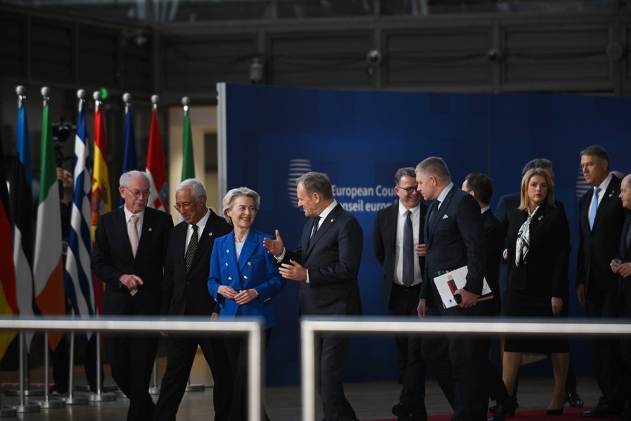 Grudniowy szczyt UE w Brukseli / 	Marcin Obara  /PAP