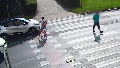 Grudziądz: 11-letnia rowerzystka potrącona przez samochód
