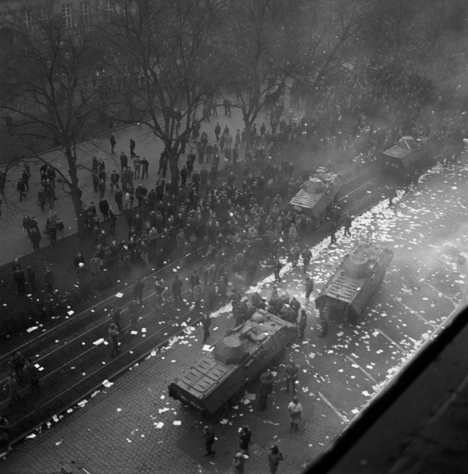 Grudzień 1970 - bunt robotniczy w Polsce /Andrzej Witusz /PAP