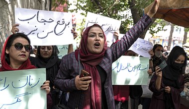 Grupa kobiet wyszła na ulice Kabulu. Nie chcą nowego prawa