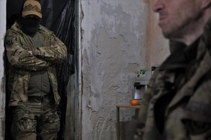 Grupa Wagnera w Bachmucie. Bazę utworzyli w podziemiach fabryki win musujących