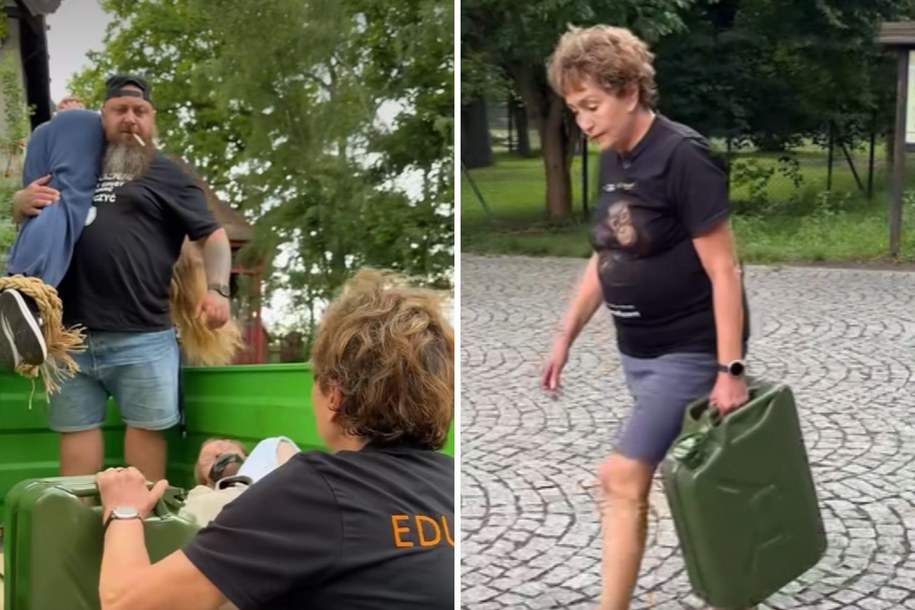 Grupa ZOOrganizowana ściga dokarmiaczy. Nagranie podbija internet /ZOO Wrocław /
