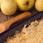 Gruszkowe crumble