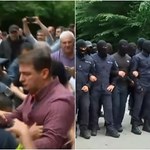 Gruzja: Córka Ławrowa przyleciała na ślub. Burzliwe protesty przed hotelem