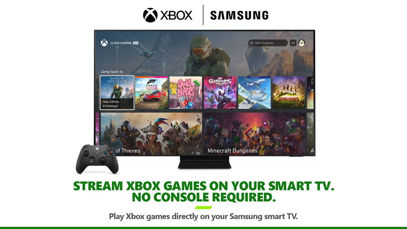 ​Gry z Xbox Game Pass dostępne na telewizorach Samsung Smart bez konieczności posiadania konsoli /materiały prasowe