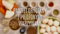 Gryczany pasztet z pieczonych warzyw - przepis