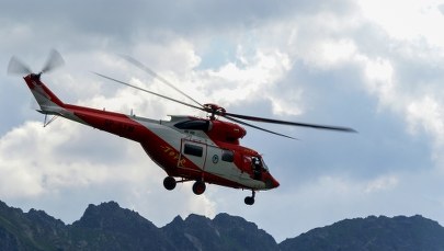 Grypa żołądkowa u turystów w Tatrach. TOPR musiał wysłać śmigłowiec