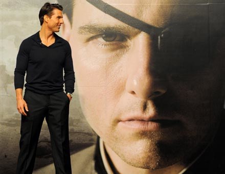 Grze Toma Cruise'a "brakuje luzu" - ocenia prawnuk Franza von Stauffenberga /AFP