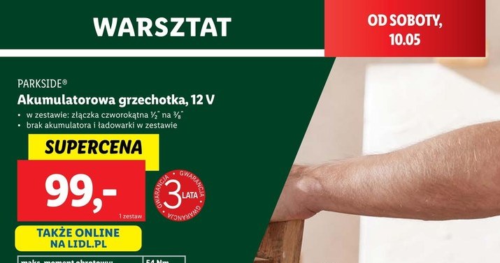Grzechotka akumulatorowa Parkside /Lidl /INTERIA.PL