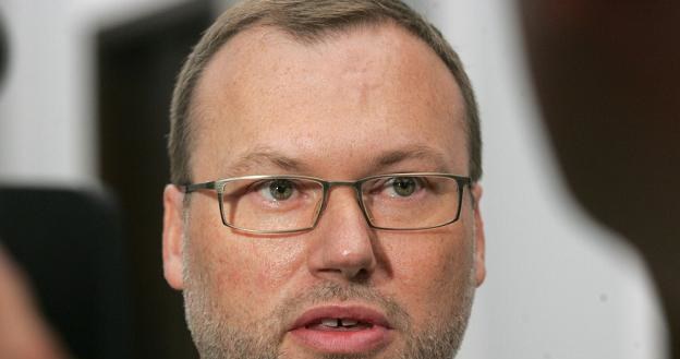 Grzegorz Bierecki, przewodniczący Światowej Rady Unii Kredytowych. Fot Maciej Macierzyński /Reporter