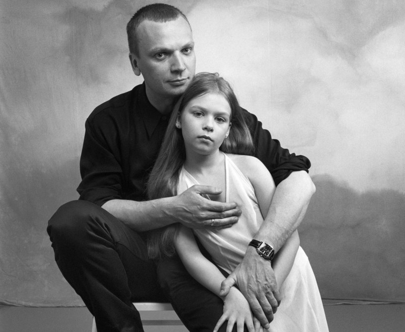 Grzegorz Ciechowski z córką Weroniką /A. Świetlik /Agencja FORUM