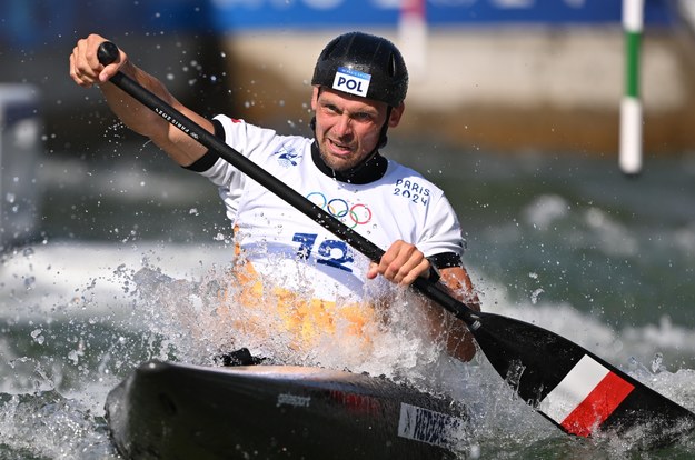 Grzegorz Hedwig w olimpijskim finale / 	Adam Warżawa    /PAP