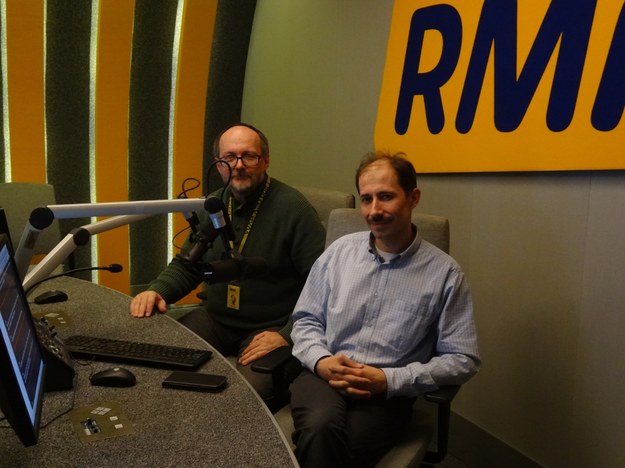 Grzegorz Jasiński z doktorem Leszkiem Lachowiczem /Magdalena Partyła /RMF FM
