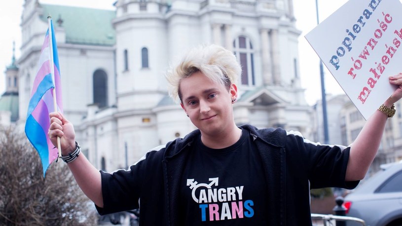 Grzegorz "Lifyen" Żak, osoba prezesująca zarządu Fundacji Trans-Fuzja /Kampania Przeciw Homofobii /archiwum prywatne