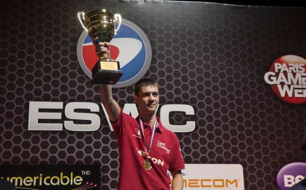 Grzegorz "MaNa" Komincz - mistrz świata w StarCrafcie II /CDA