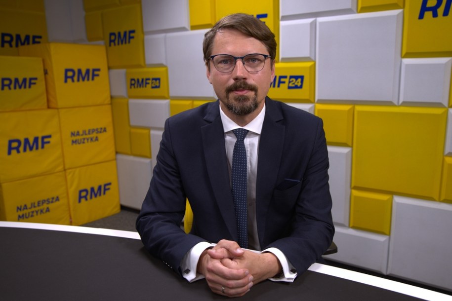 Grzegorz Płaczek w RMF FM /Piotr Mazur /RMF FM