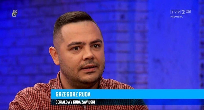 Grzegorz Ruda po latach/ screen z programu "Pytanie na śniadanie" /TVP
