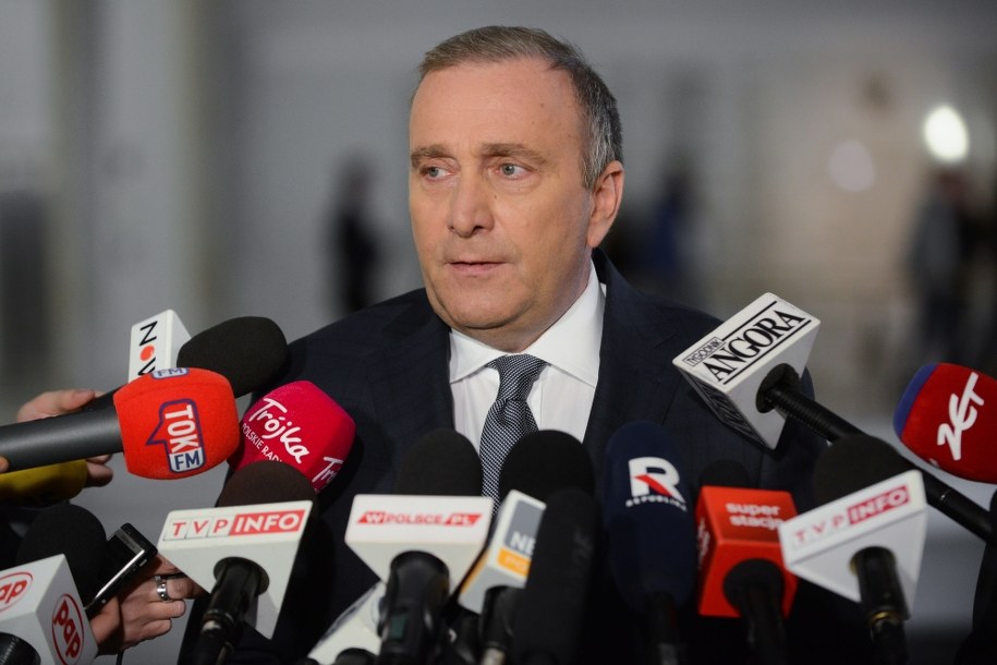 Grzegorz Schetyna / 	Jakub Kamiński    /PAP