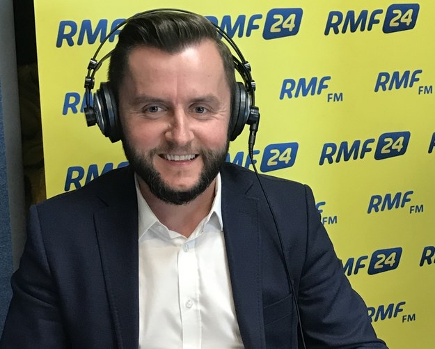 Grzegorz Stanak, dyrektor handlowy Nowej Szkoły. /Marcin Buczek /RMF FM