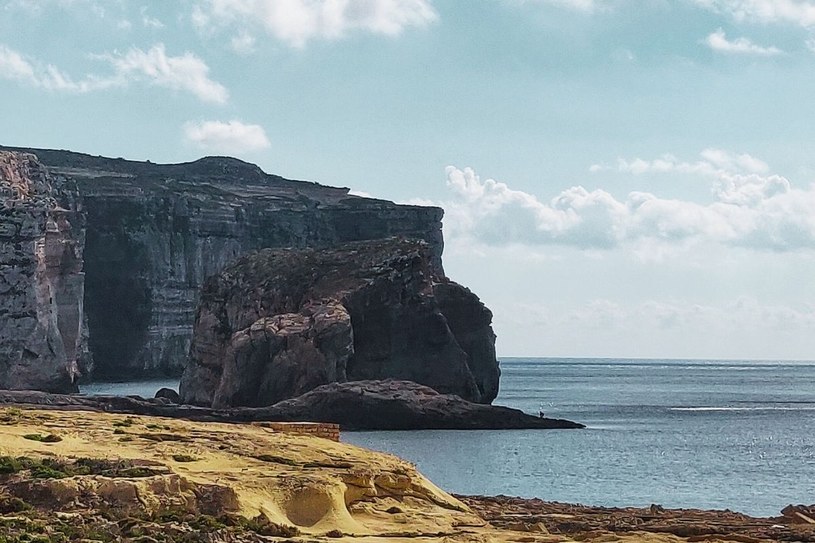 "Grzybowa" skała na Gozo /Joanna Leśniak /Archiwum autora