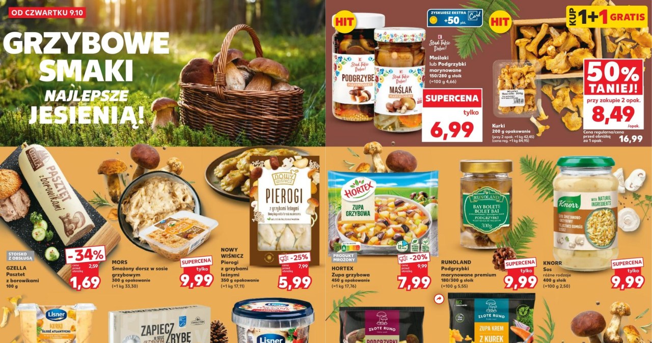 Grzybowe smaki w Kaufland /Kaufland /INTERIA.PL