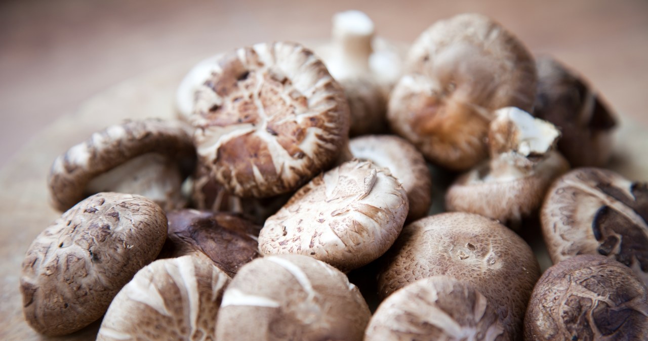 Grzyby shiitake przypominają może pieczarki, ale są o niebo zdrowsze /123RF/PICSEL