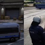 GTA 5: Ogromna bójka pseudokibiców na autostradzie. Policja reaguje