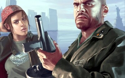GTA: Lost and Damned - fragment okładki z gry /Informacja prasowa