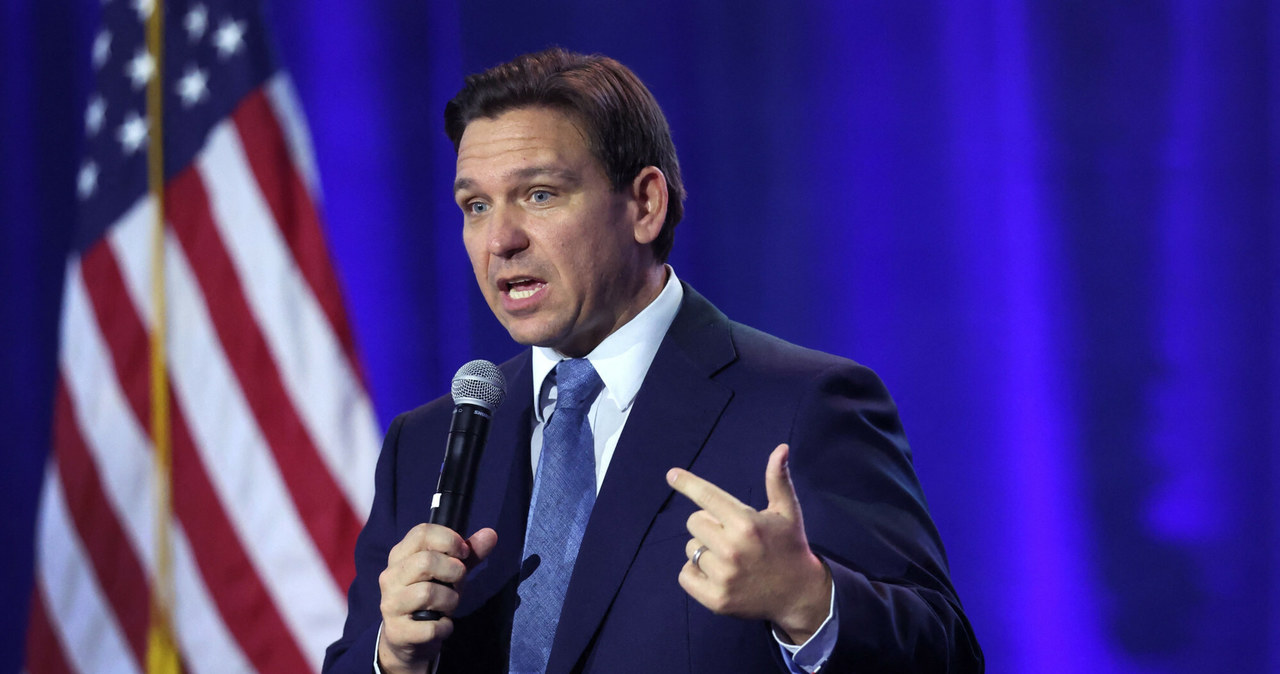 Gubernator Florydy Ron DeSantis /SCOTT OLSON/Getty AFP /East News