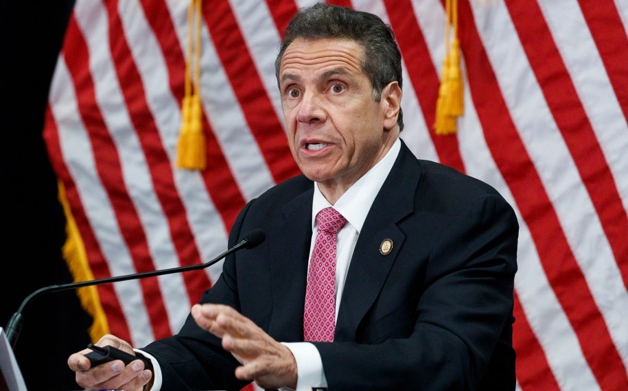 Gubernator Nowego Jorku Andrew Cuomo /JUSTIN LANE /PAP