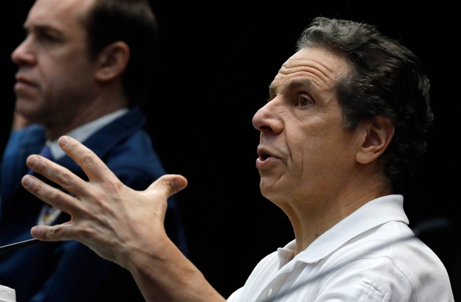 Gubernator stanu Nowy Jork - Andrew Cuomo /Peter Foley /PAP/EPA