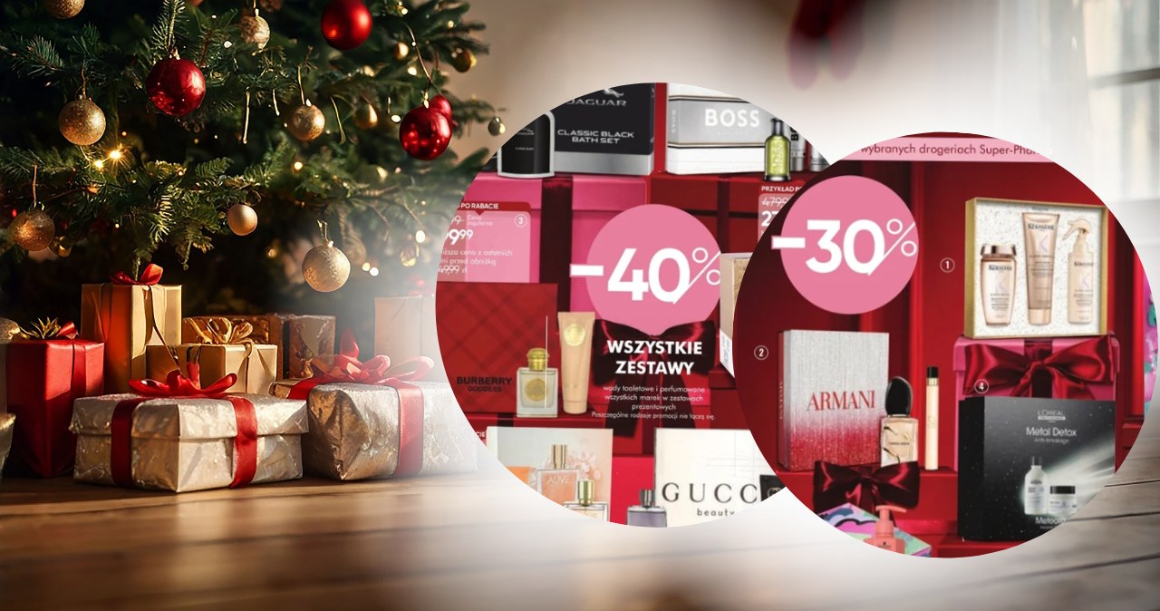 Gucci, Boss i Armani w promocji -40%! Super-Pharm szaleje przed świętami!  /Canva Pro /INTERIA.PL