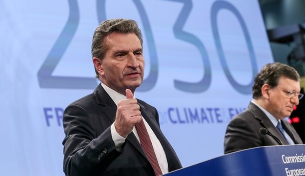 Guenther Oettinger /OLIVIER HOSLET /PAP/EPA