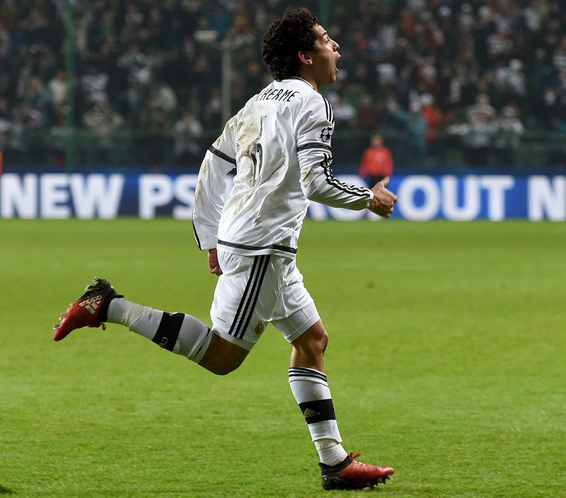 Guilherme w poprzednim sezonie strzelił gola m.in. w pojedynku Ligi Mistrzów ze Sportingiem Lizbona /AFP
