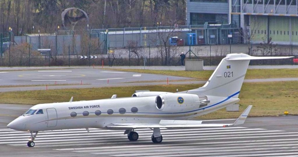 Gulfstream IV szwedzkich sił powietrznych /Wikipedia